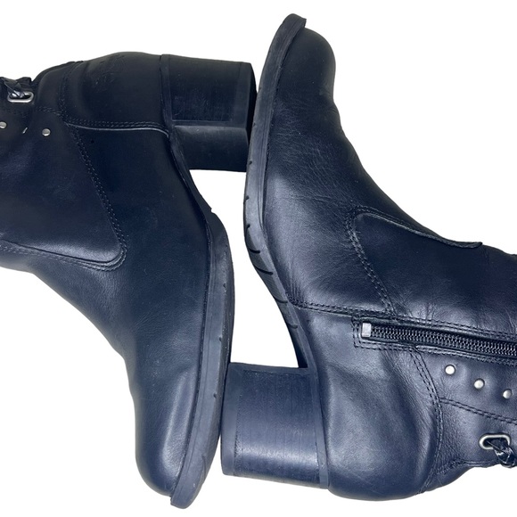 Harley-Davidson Leather Studded Biker Boots Size 6.5 - Picture 4 of 10